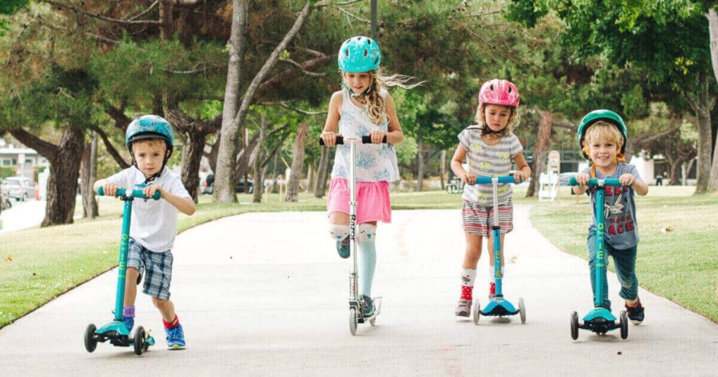 Trottinettes enfants 2 ou 3 roues