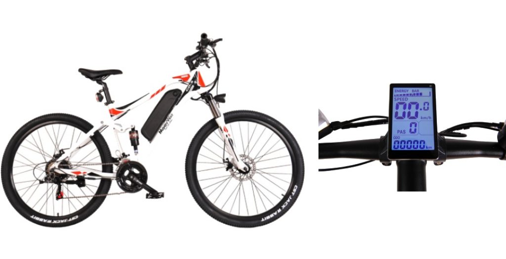 Détails VTT électrique M21 Wegoboard