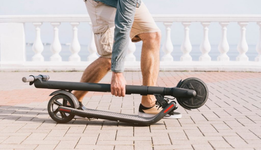 Le poids d'une trottinette électrique