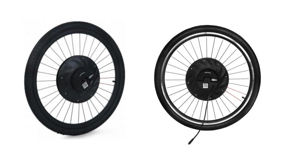 Kit vélo électrique moteur roue avant