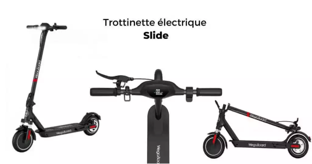 Wegoboard slide, la meilleure trottinette électrique à moins de 500 euros.