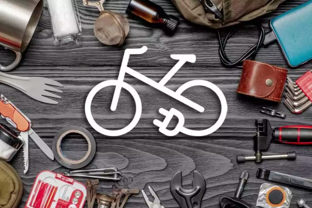 Kit pour vélo électrique : illustration